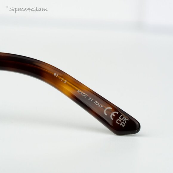 NEW Dior DIORSIGNATURE B5I 24C0 Honey Havana Green Unisex Cat Eye Sunglasses - Picture 8 of 9